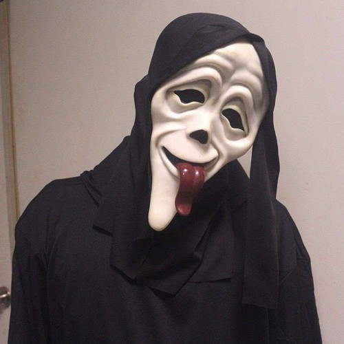 Scream mask ghost face red - ghost,
