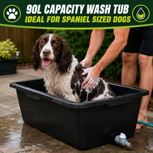 Dog bath shower tub - shower,