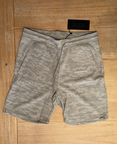 Alphalete shorts silver - shorts, camo