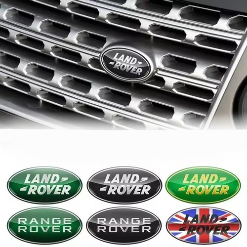 Land range rover badge front - range,