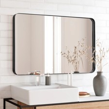 Metal Bathroom Mirror 2 Ways
