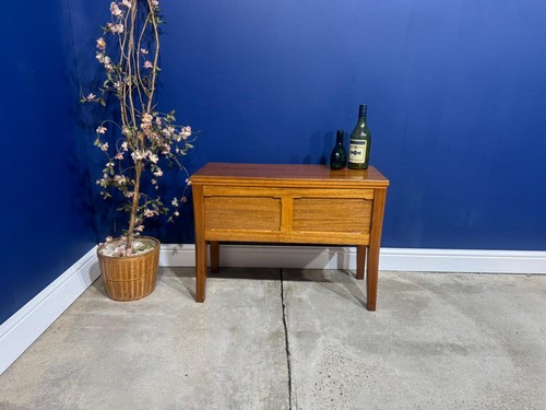 Vintage teak coffer blanket - vintage,