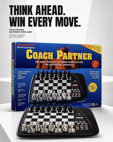 Vintage saitek kasparov coach - saitek,