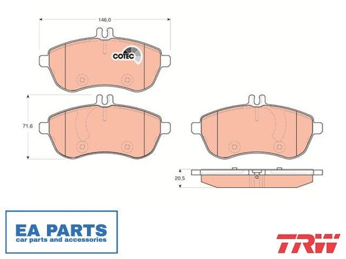 Brake pad set disc - pad, set,