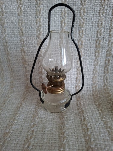 Vintage miniature oil - oil, lantern