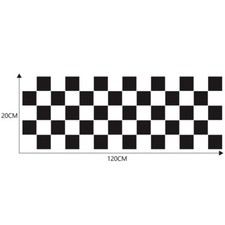 Stripe Checker Graphics Vinyl