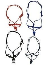 4 Knot Rope Halters Knotted