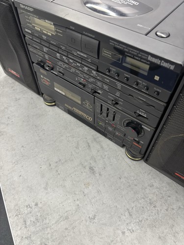 Vintage sharp boombox cd77 - sharp,