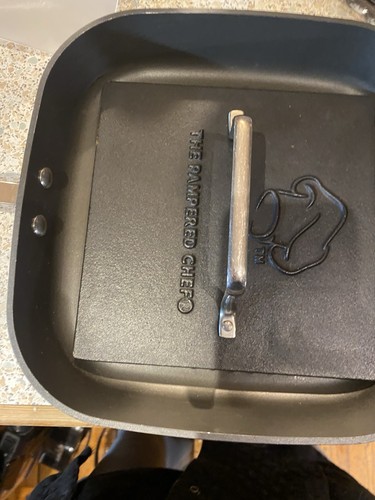 Pampered chef cast iron - iron, grill