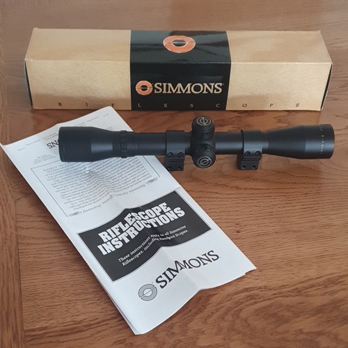 Simmons 8 point black - 8-point,