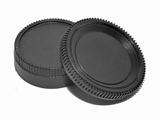 Nikon F Mount Camera Body Cap & Rear Lens Cap Set DSLR SLR