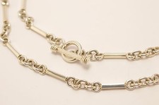 925 Sterling Silver Chain Necklace. 30 grams, 40 cm, 15.7"