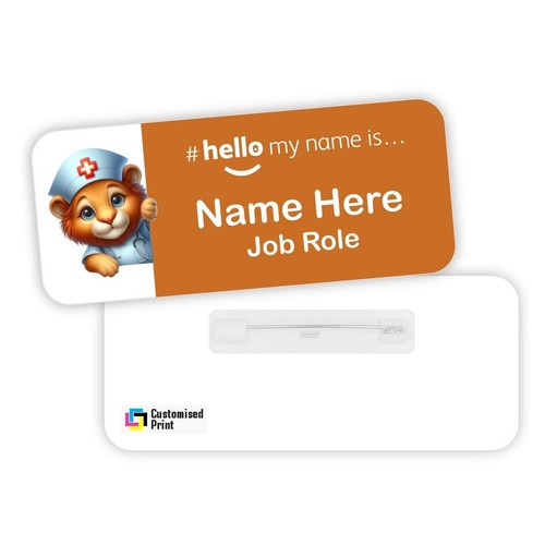 Hello name badge - name, is