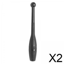 2 Fitness Equipment Exercise Club Grip Indian Clubs for