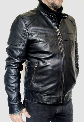 Superb belstaff black leather - superb,