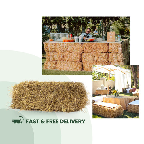 Event bale seating barley - seating,