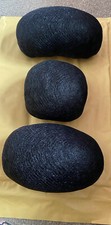 **Hair Padding BLACK Oblong