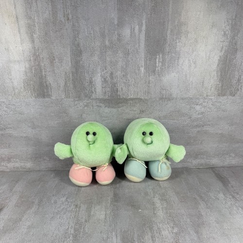 Vintage green round - green, bean