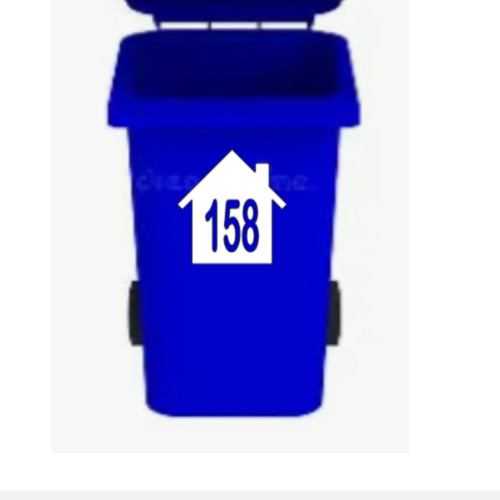 Customizable wheelie bin house - wheelie,
