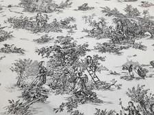 Vintage Toile de jore  Fabric