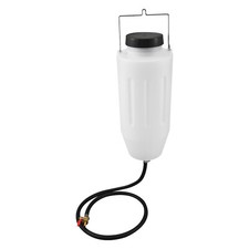 4L 1.05 Gal Auxiliary Fuel Tank & M8 Fuel Line Universal for Motorcycle ATV UTV