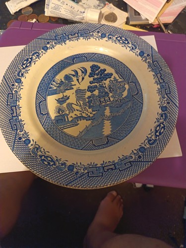 Barrett willow pattern blue - willow,