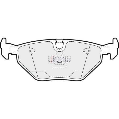 Brake pads set for rover - set,