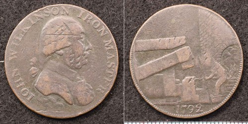 Conder token john wilkinson - john,