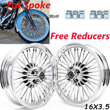 16x3.5 Fat Spoke Wheels Rim for Harley Sportster X48 Softail Fatboy Deluxe FLSTF