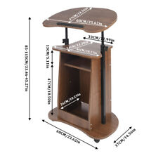 Mobile Laptop Table Adjustable