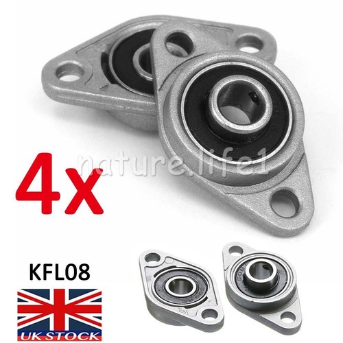 Kfl08 pillow block bearing - 4x,