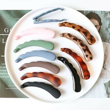 Women's Long Banana Clip Hairpin Clips Catch Ponytail Hair Accessories Girls