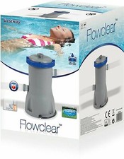 530gal Electric Filter Pump Swimming Pool Water Cleaning Flowclear 58383 Bestway
