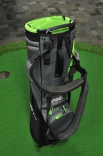 Ping Hoofer Prodi G 34" Stand Golf Bag 10-13 Year Old Black/Green  #206362