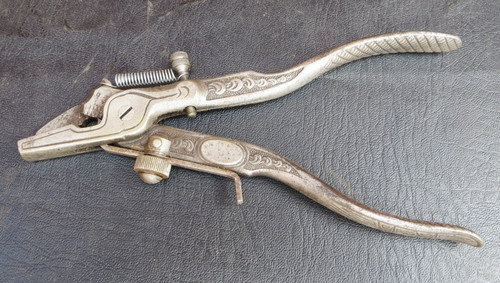 Vintage german ornate saw - german,