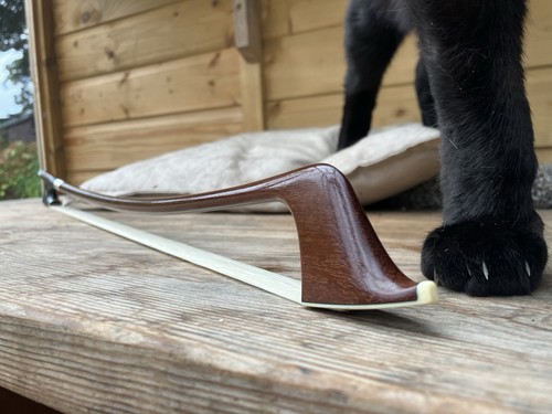 Double bass french bow - double,
