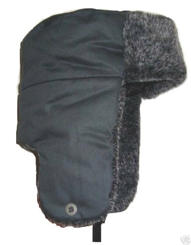 Faux fur trapper hat mens - trapper,