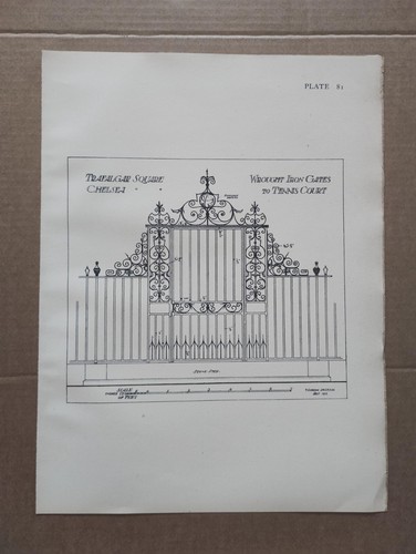 Wrought iron gates - iron,
