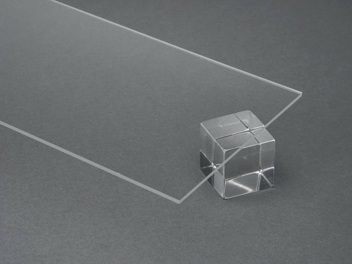 Clear acrylic plexiglass - clear, 1/8"