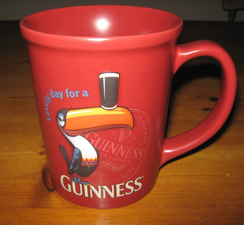 Guinness toucan mug - mug, bar