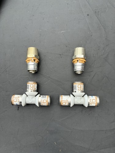 Uponor 16mm press tee and - uponor,