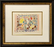 Pablo Picasso Lithograph "A