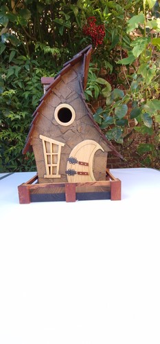 Mystical bird nesting house - mystical,