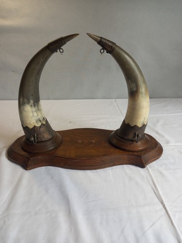 Vintage dinner gong oak and - dinner,