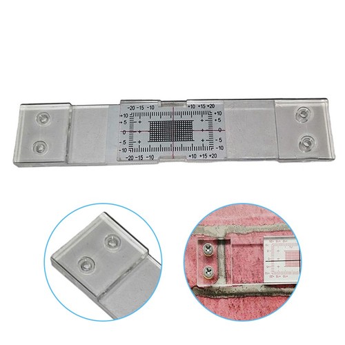 Acrylic crack gauge - acrylic, monitor