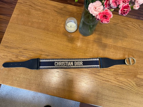 Christian dior saddle belt - dior,