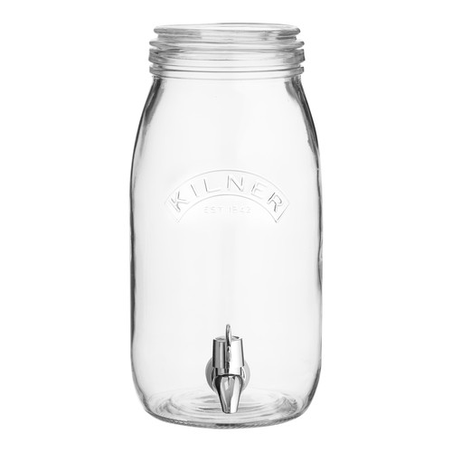 Kilner litre round drinks - 3,