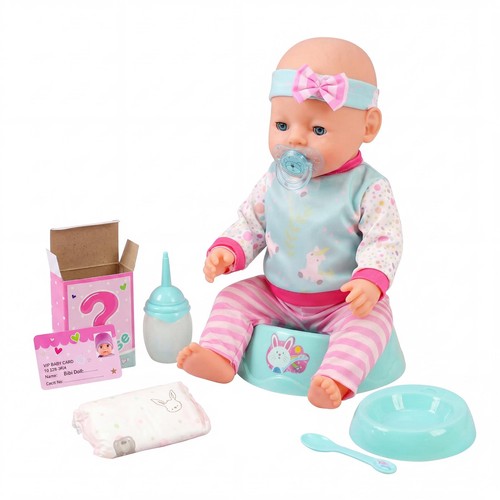 Interactive baby girl - baby, doll