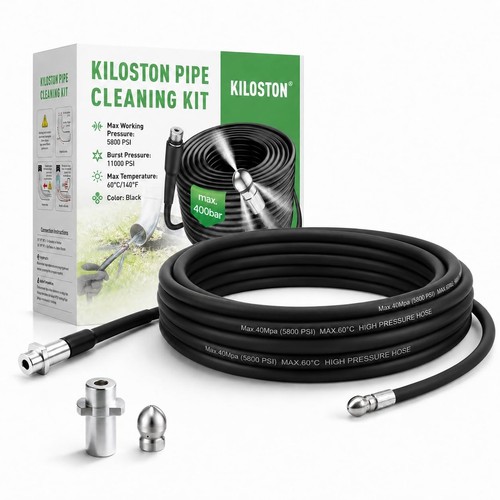 15m drain cleaning kit 400 - cleaning, kit,