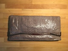Zagliani snake skin leather